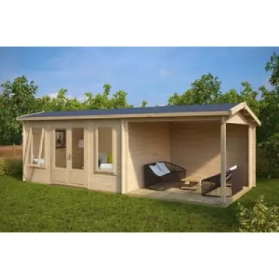 Attefallshus Gösta J - 21,5 m²