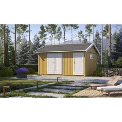 Attefallshus Helmer E - 15,4 m²