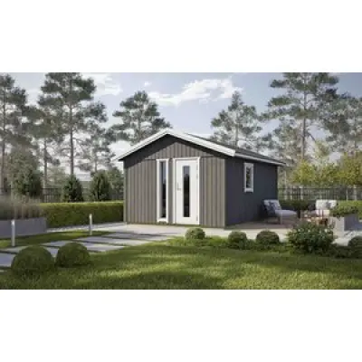 Attefallshus Helmer F - 16 m²