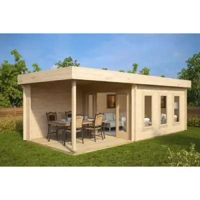 Attefallshus Kajsa C - 23 m²