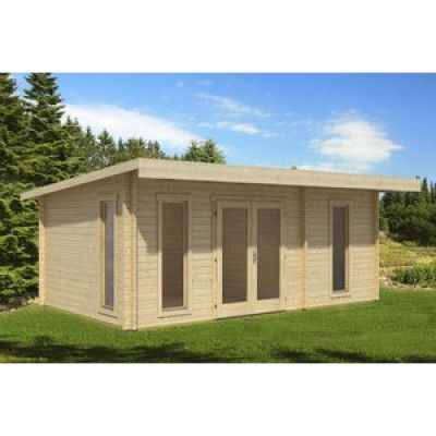 Attefallshus Kjell D - 20,5 m²