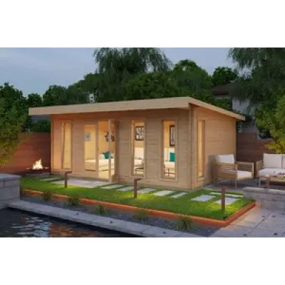 Attefallshus Kjell G - 20,4 m²