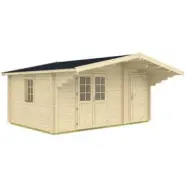 Attefallshus Olivia D - 16 m²