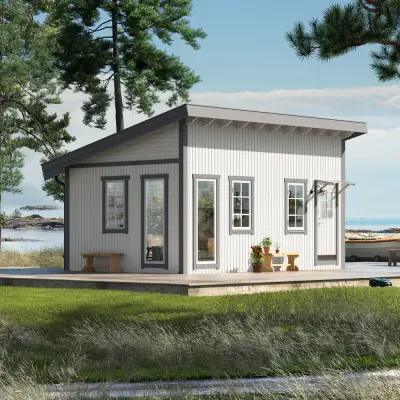 Attefallshus Pailin 24,9 M² Trähuset