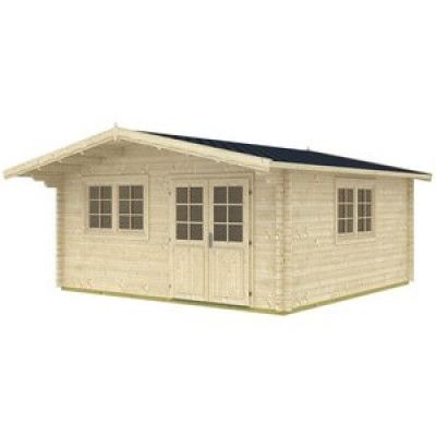 Attefallshus Sandvika D - 23 m² - 40 mm