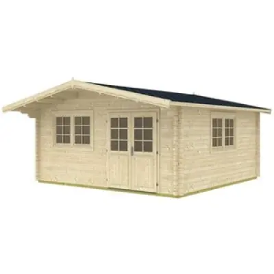 Attefallshus Sandvika D - 23 m² - 40 mm