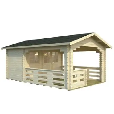 Attefallshus Sylvi 6,1+10,6 m²