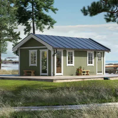 Attefallshus Wilma 29,9 M² Trähuset