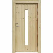 DÖRRMODUL AVLÅNG GLAS FLEX HÖGER 9X19 18G