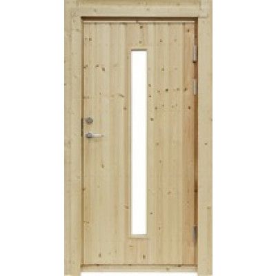 DÖRRMODUL AVLÅNG GLAS FLEX HÖGER 9X19 18G