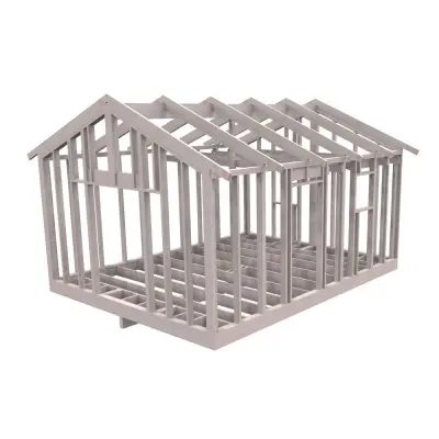 Färdiga Sektioner Attefallshus 22° – 28,6 M² Ja