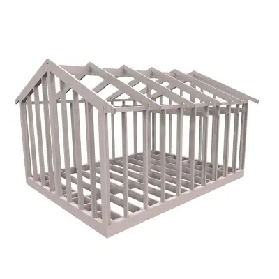 Färdiga Sektioner Attefallshus 22° – 28,6 M² Ja