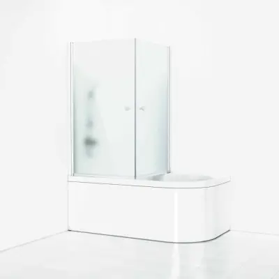 Badkarsvägg Svedbergs Skoga Rak Hörn