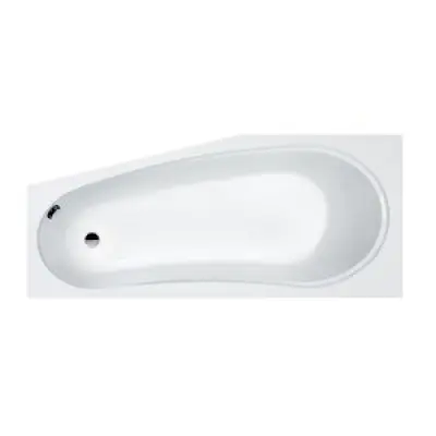 Badkar Asymmetry för inbyggnad | AS - Vänstermodell