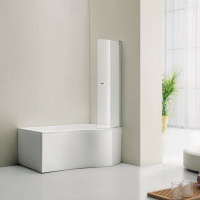 Badkar Bathlife Ideal Comfort med Duschvägg Form