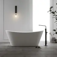 Badkar Bathlife Relax Fristående Matt Vit