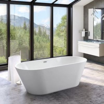 Badkar Butterfly valley - 180 cm - Fristående badkar, Badkar