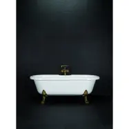 BADKAR ELISABETH 1750 VIT ANTIK MÄSS TASSAR | Beijerbygg Byggmaterial