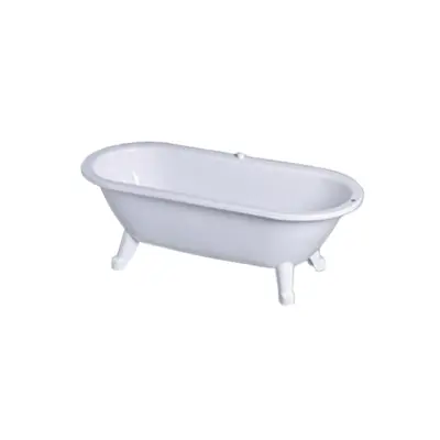 BADKAR GBG 158X68CM FRISTÅENDE VIT | Beijerbygg Byggmaterial