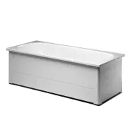 Badkar Gustavsberg 1700 Standard med Helfronstativ