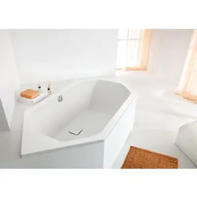 Badkar Hexagon för inbyggnad  - Utan