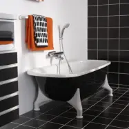 Badkar Ifö BKFF Svart