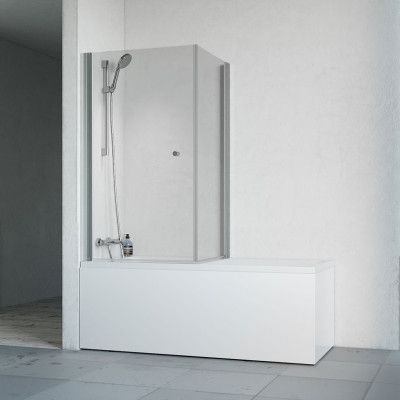 Badkar Macro Design Living med Badkarsvägg Spirit Hörna