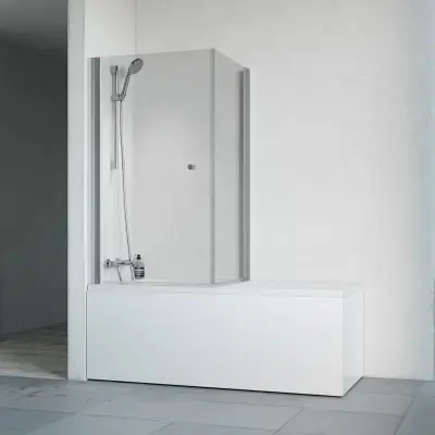 Badkar Macro Design Living med Badkarsvägg Spirit Hörna