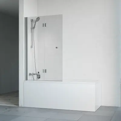 Badkar Macro Design Living med Badkarsvägg Spirit Vikbar