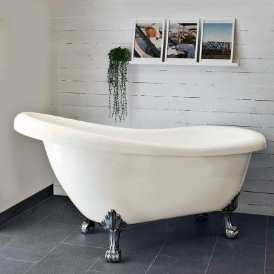 Badkar Noro Old England Vit