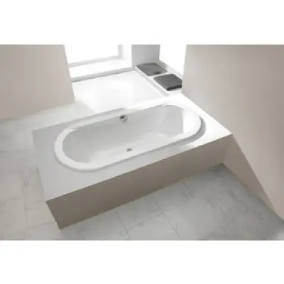 Badkar Oval för inbyggnad - Prestige | Djup 44 cm