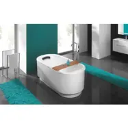 Badkar Oval - Free Line | Djup 45cm - Utan front - Fristående badkar, Badkar