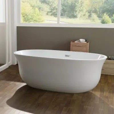 Badkar Pulau - 166 cm - Fristående badkar, Badkar