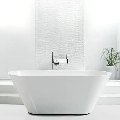 Badkar Svedbergs Oval 170 Vit