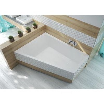 Badkar Trapezium för inbyggnad - 120x175 cm 367 l