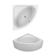 Badkar Villeroy &amp; Boch Loop &amp; Friends Hörninstallerat med Hörningång