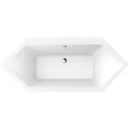 Badkar Villeroy &amp; Boch Subway Hörninstallerat Sexkantig