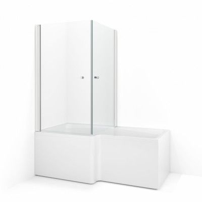 Badkarsvägg Macro Design Spirit Hörna