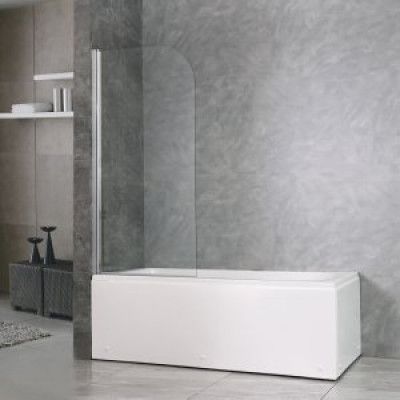 Badkarsvägg Novelle - Krom