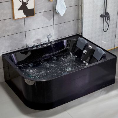 Bubbelbadkar 170x120cm | Värmare& ljusterapi | BK-008 Vänster