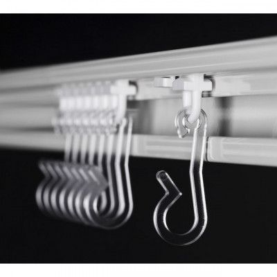 DRAPERISKENA STABIL VIT ALU FÖR BADKAR 90X170CM | Beijerbygg Byggmaterial