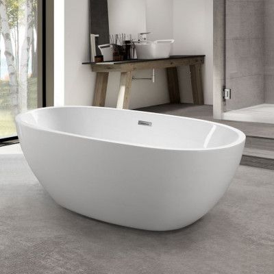 Fristående badkar 165cm | Rawa