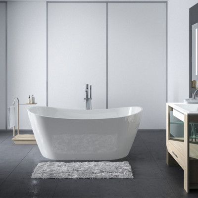 Fristående badkar 170cm | Euthenia