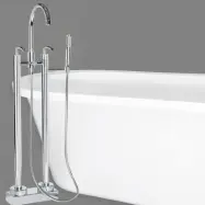 Golvblandare Neptun till Fristående Badkar