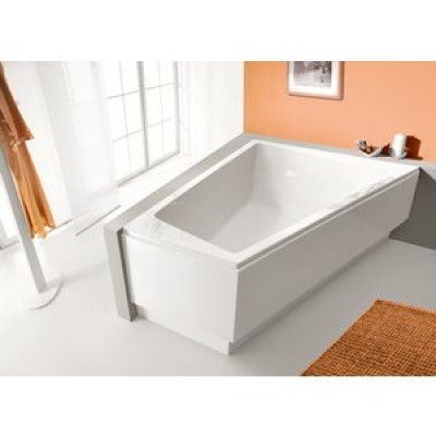 Hörnbadkar Trapets - Utan front