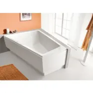 Hörnbadkar Trapets - Utan front