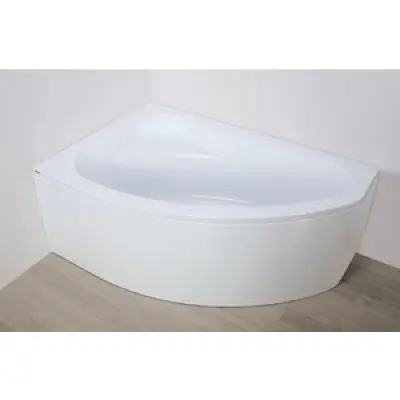 Hörnbadkar vänstermodell - Eko Plus | Djup 39cm