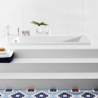 Inbyggnadsbadkar Gustavsberg 1700 Standard