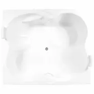 Inbyggnadsbadkar Neptun Akvamarin