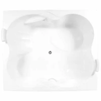 Inbyggnadsbadkar Neptun Akvamarin